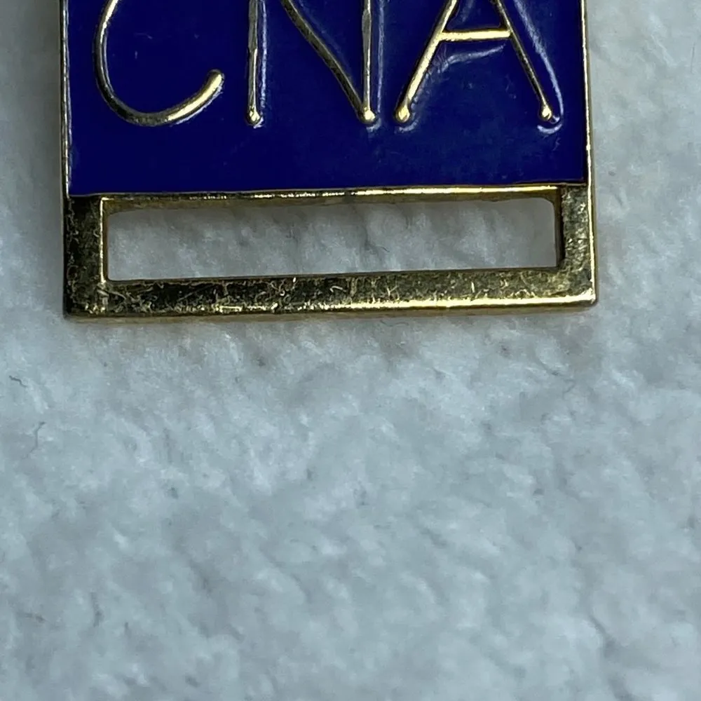 CNA Badge Clip Holder Tie Tack Pin Cupeze Inc. Employee Gift Long Term Care - Image 2