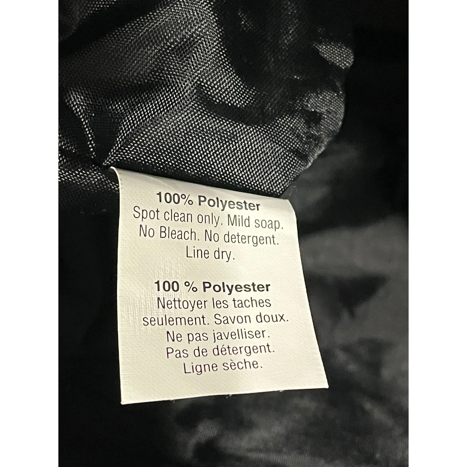 IScream Tote Bag Emoji Graffiti Print Zip Top Canvas Casual Everyday Carry All White - Image 3