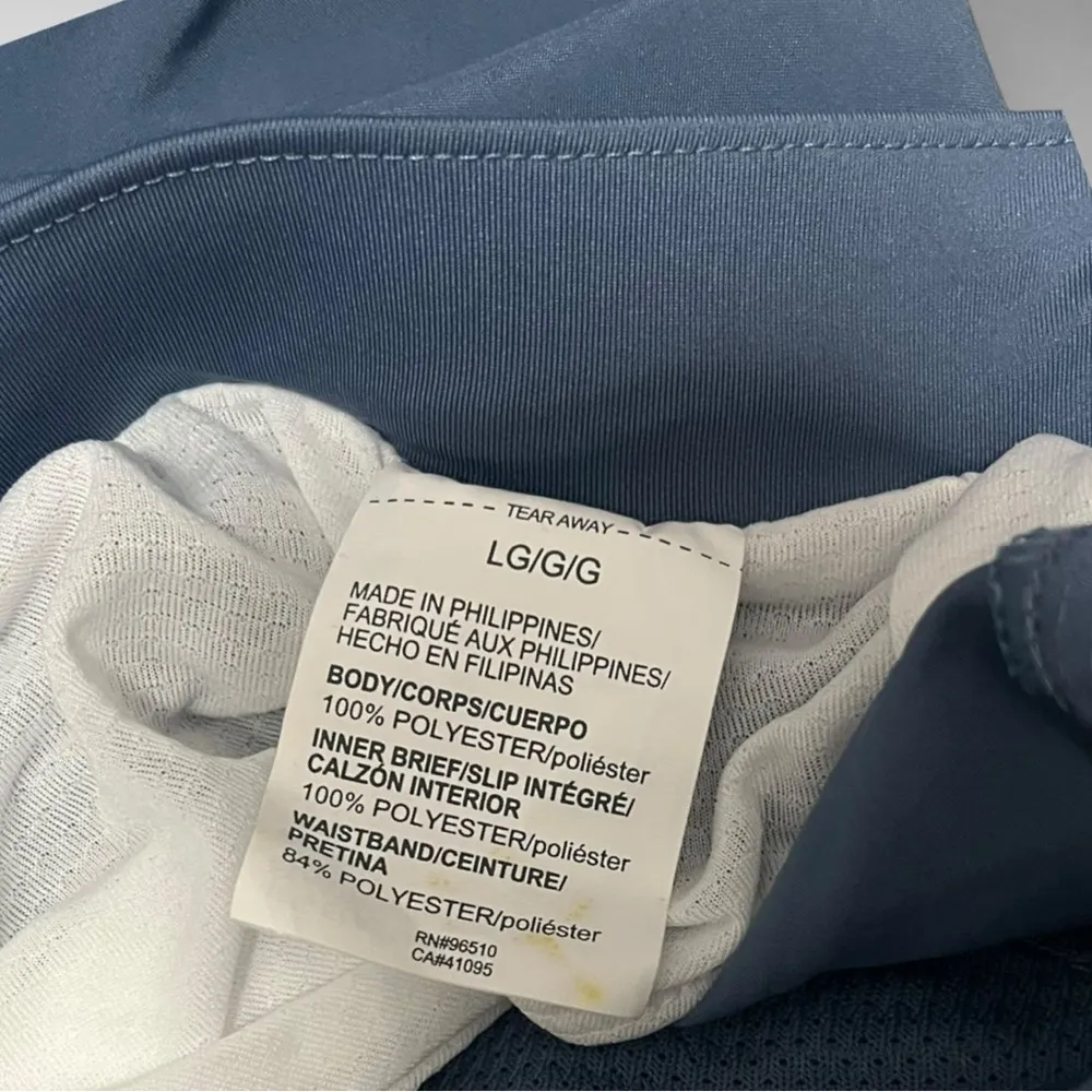 UNDER ARMOUR Women's Gray With‎ Pink Trim Running Shorts Large | EUC - Image 9