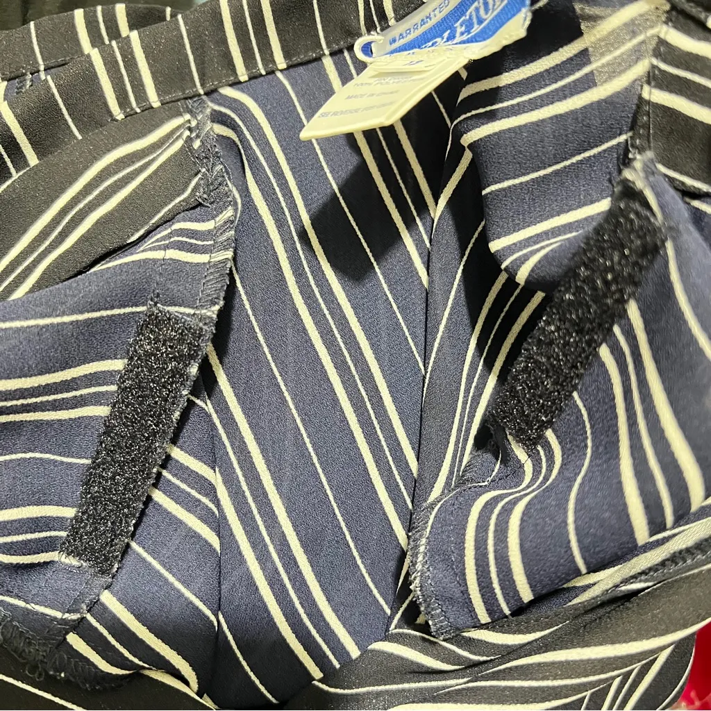 Pendleton women shirt 
Size 12 Striped button down shirt - Image 7