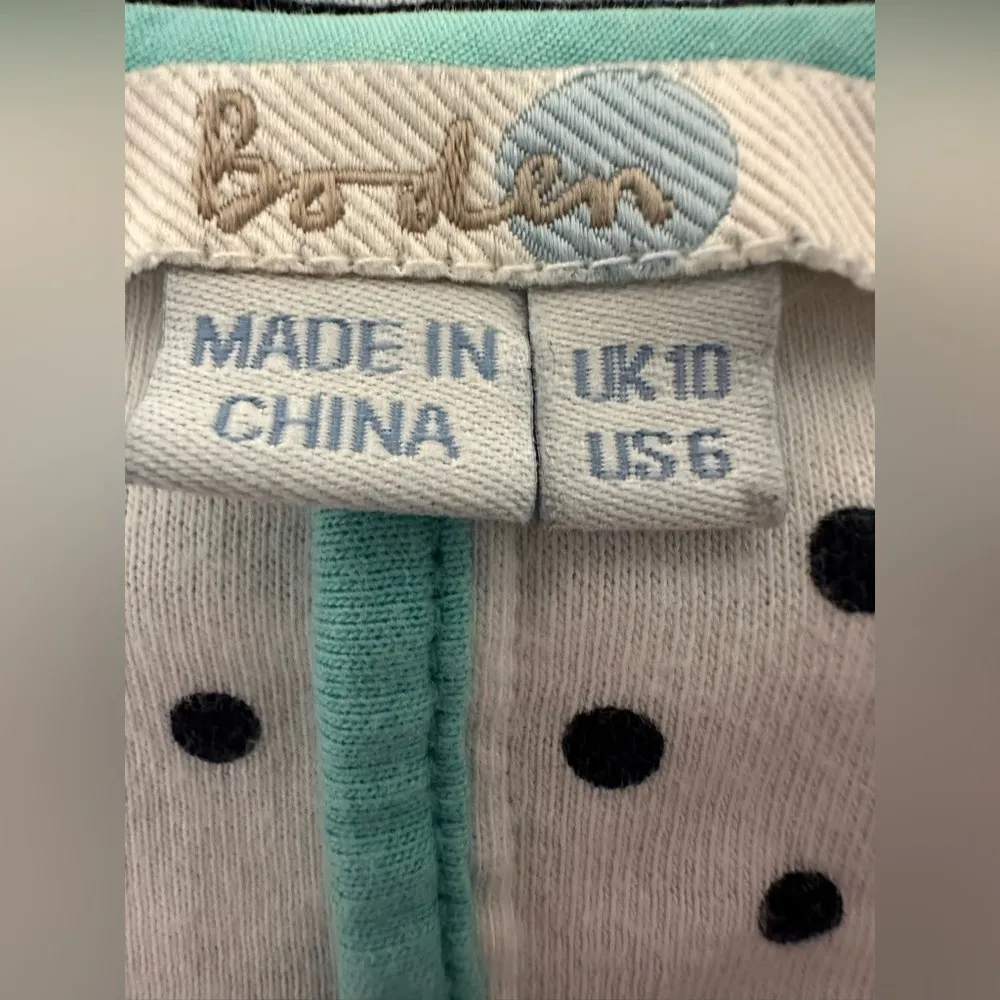 Boden Navy Striped Women's Blazer 6 Blue - Image 4