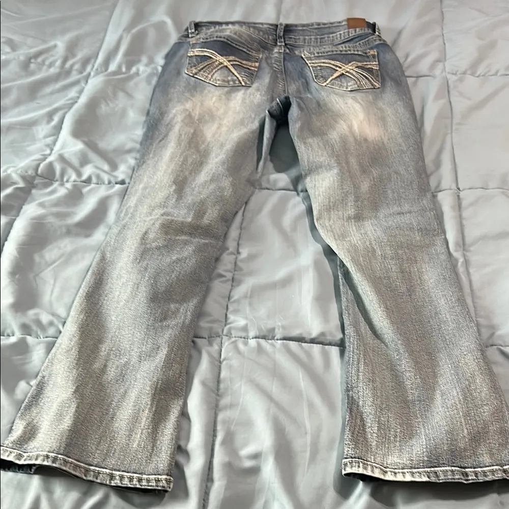 Wallflower Blue Boot Cut Flare Pants - Image 3