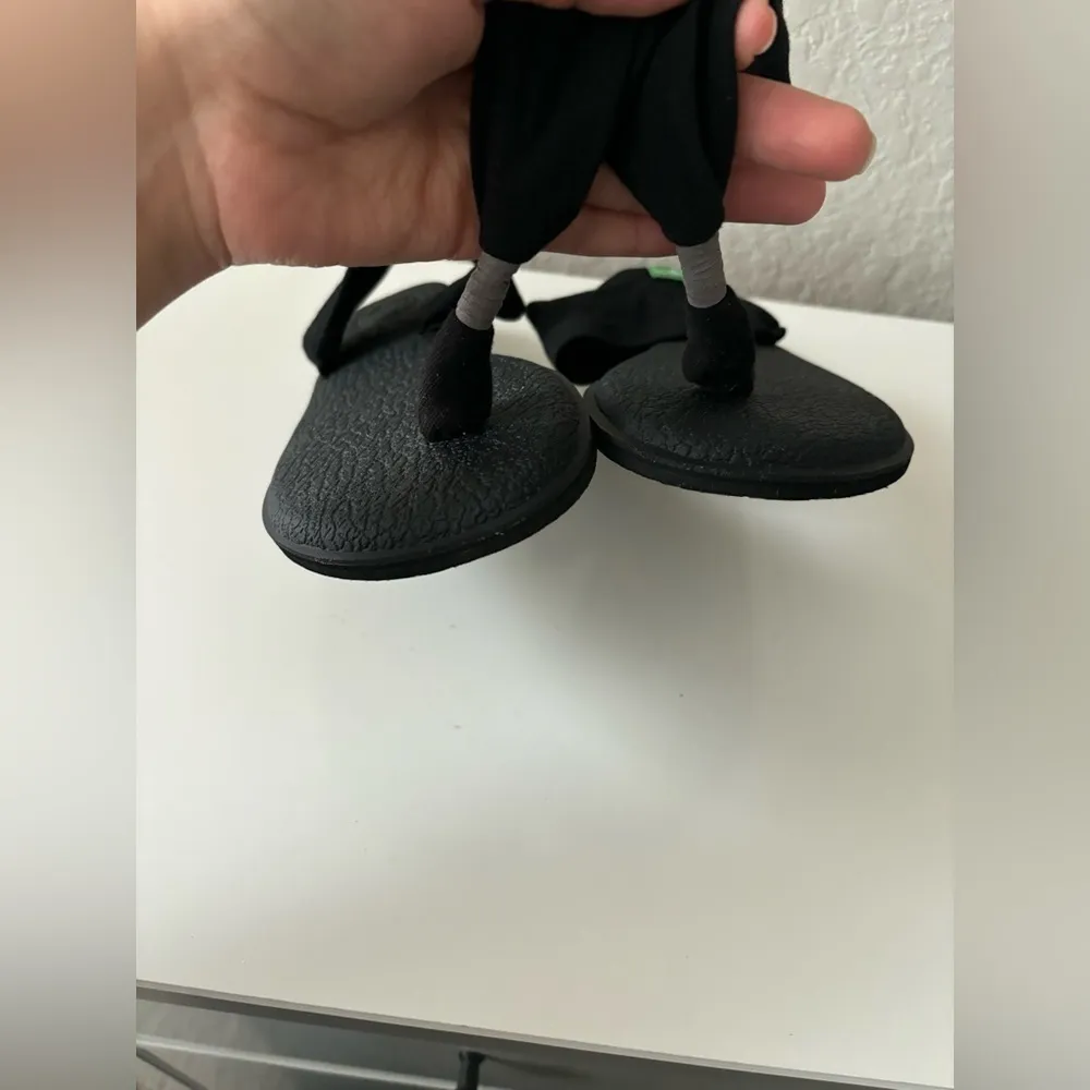 Sanuk Black Yoga Sling 2 SZ 8 - Image 8