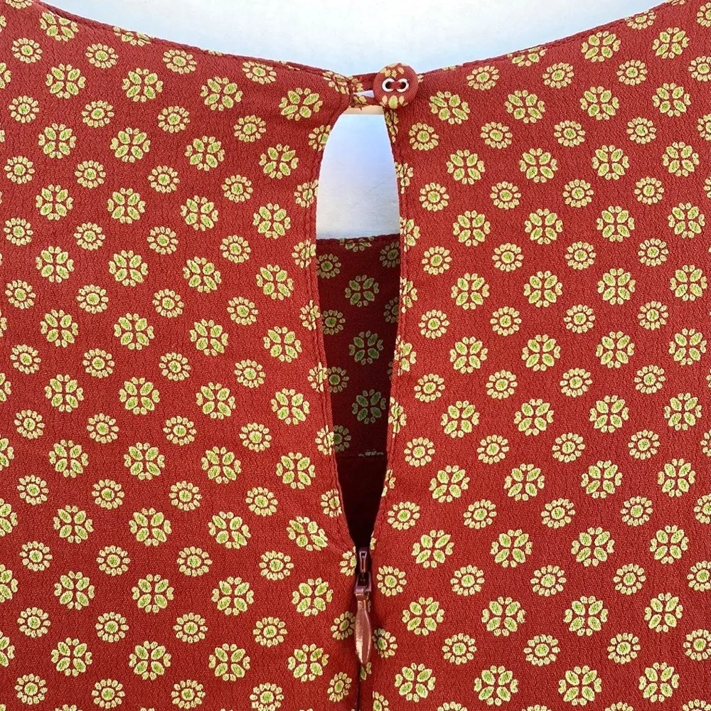 Nice things by Paloma S Womens size 4 (36) long sleeve keyhole dress - Image 8