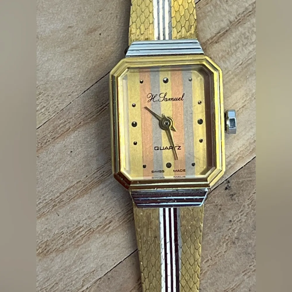 H. Samuel Ladies Watch RARE Vintage Multi - Image 2
