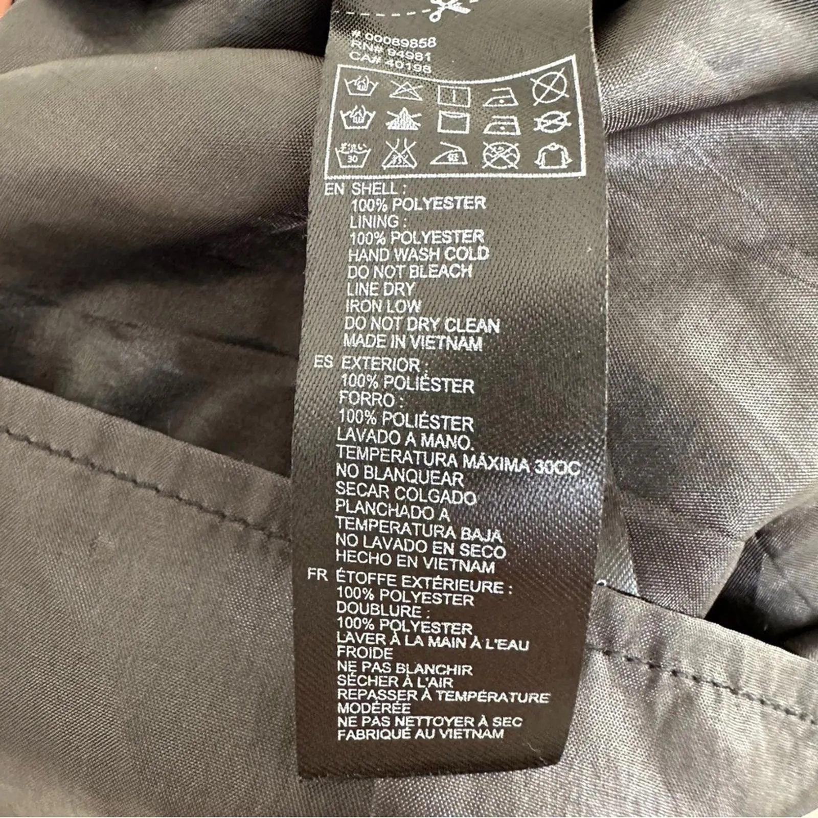 Forever 21 Bow Elastic Waist Mini Skort Skirt BLACK XS - Image 5