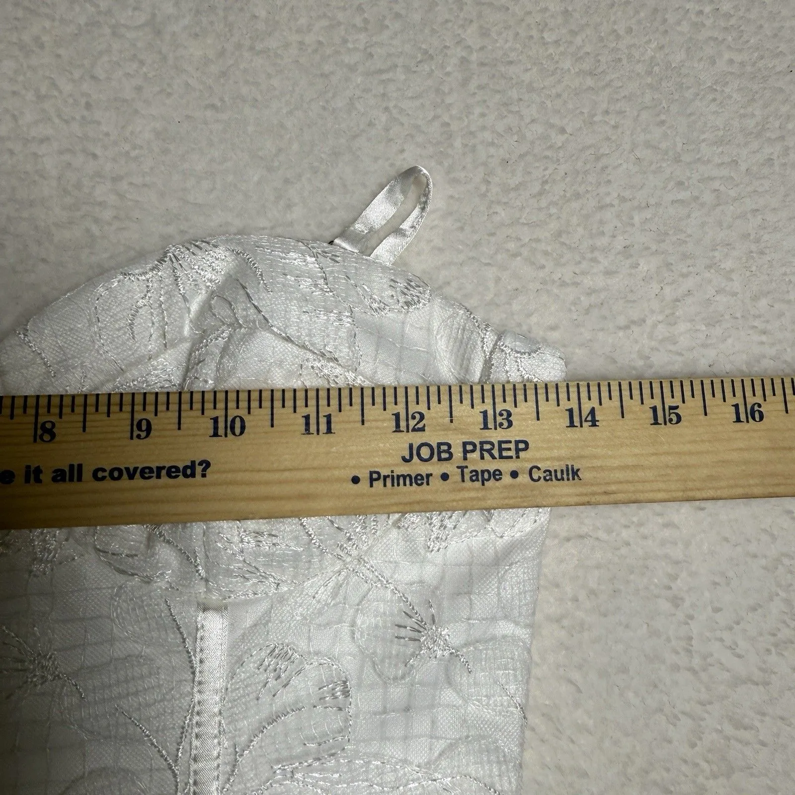 Lulus Little White Dress Size XS Embroidered Strapless Tulle Mini Bridal - Image 8