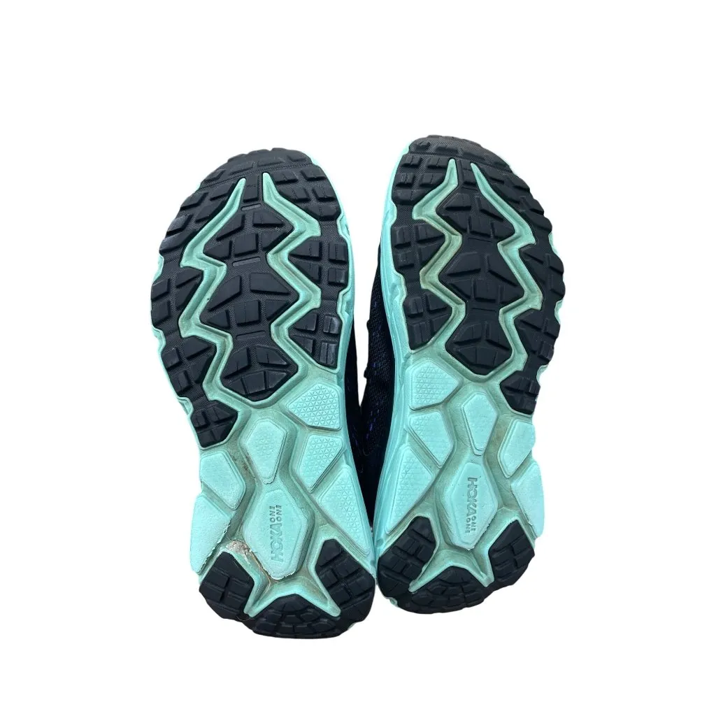 Hoka Challenger ATR 6  Womens Black Blue Trail Running Shoes 7B SKU 9462 - Image 5