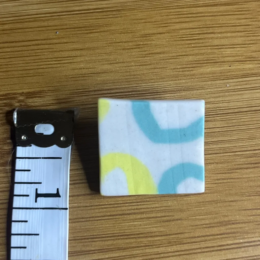 Anthropologie Colorful Geometric Stud Earrings - Image 5