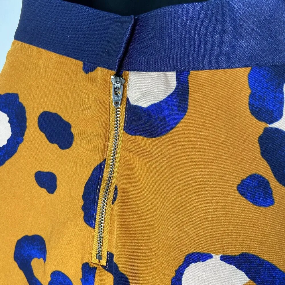 Leopard Print Skirt Size 10 PHILLIP LIM 3.1 for Target Multi-Color Circle Orange - Image 6