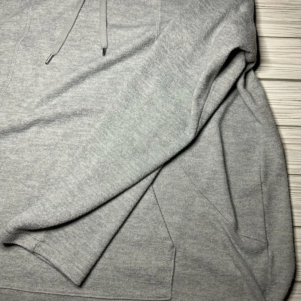 St John’s Bay Gray Pullover Drawstring Hoodie Sweatshirt - Image 8