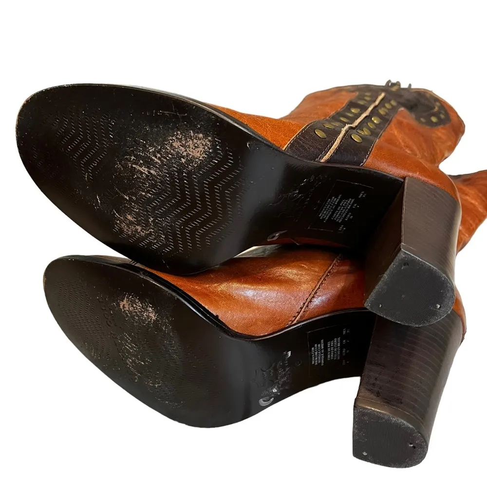 Kenneth Cole “Going Studly” Brown Leather Boots - Image 10