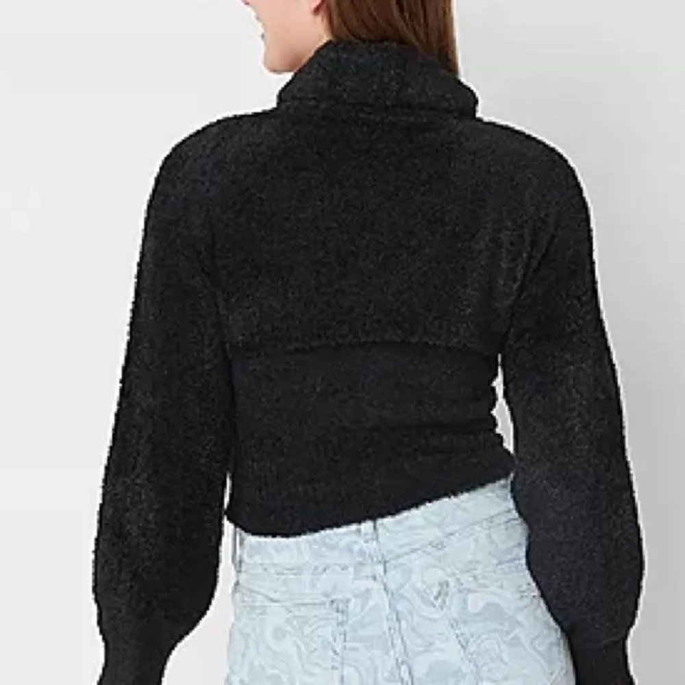 Arizona Womens Turtleneck Long Sleeve Sweater Set Juniors XL - Image 2