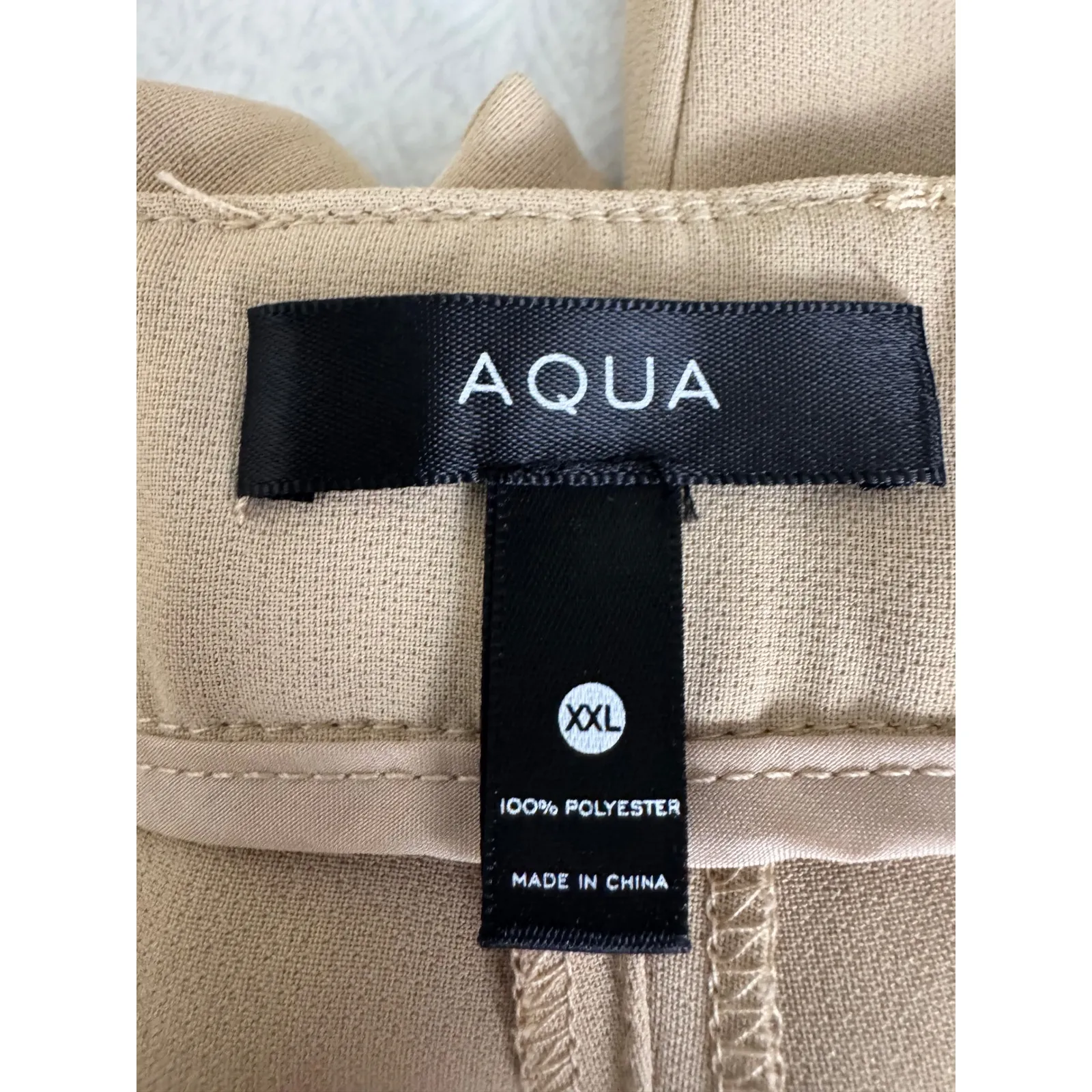 AQUA Women's XXL Wide Leg Dress Pants High‎ Waist Career Trousers - Image 7