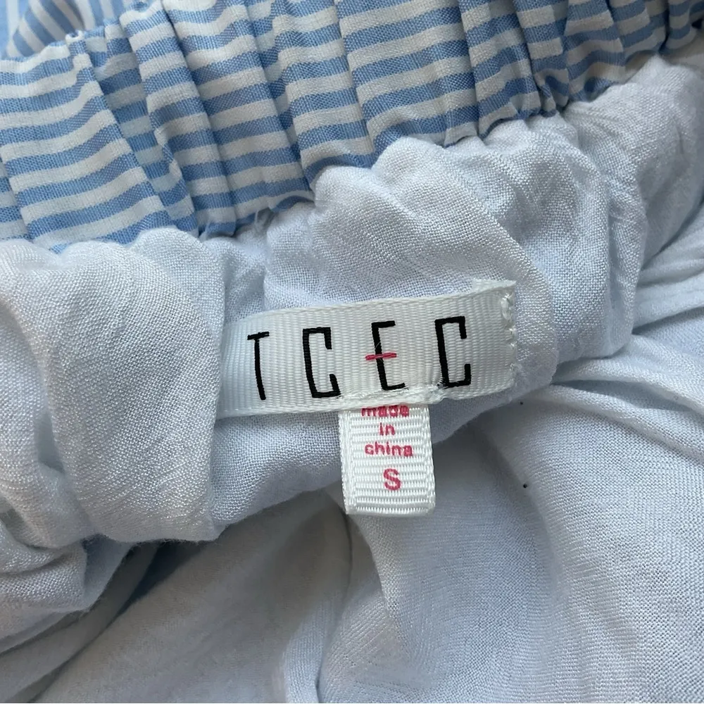 Striped Strapless Maxi Dress Size Small - Image 8