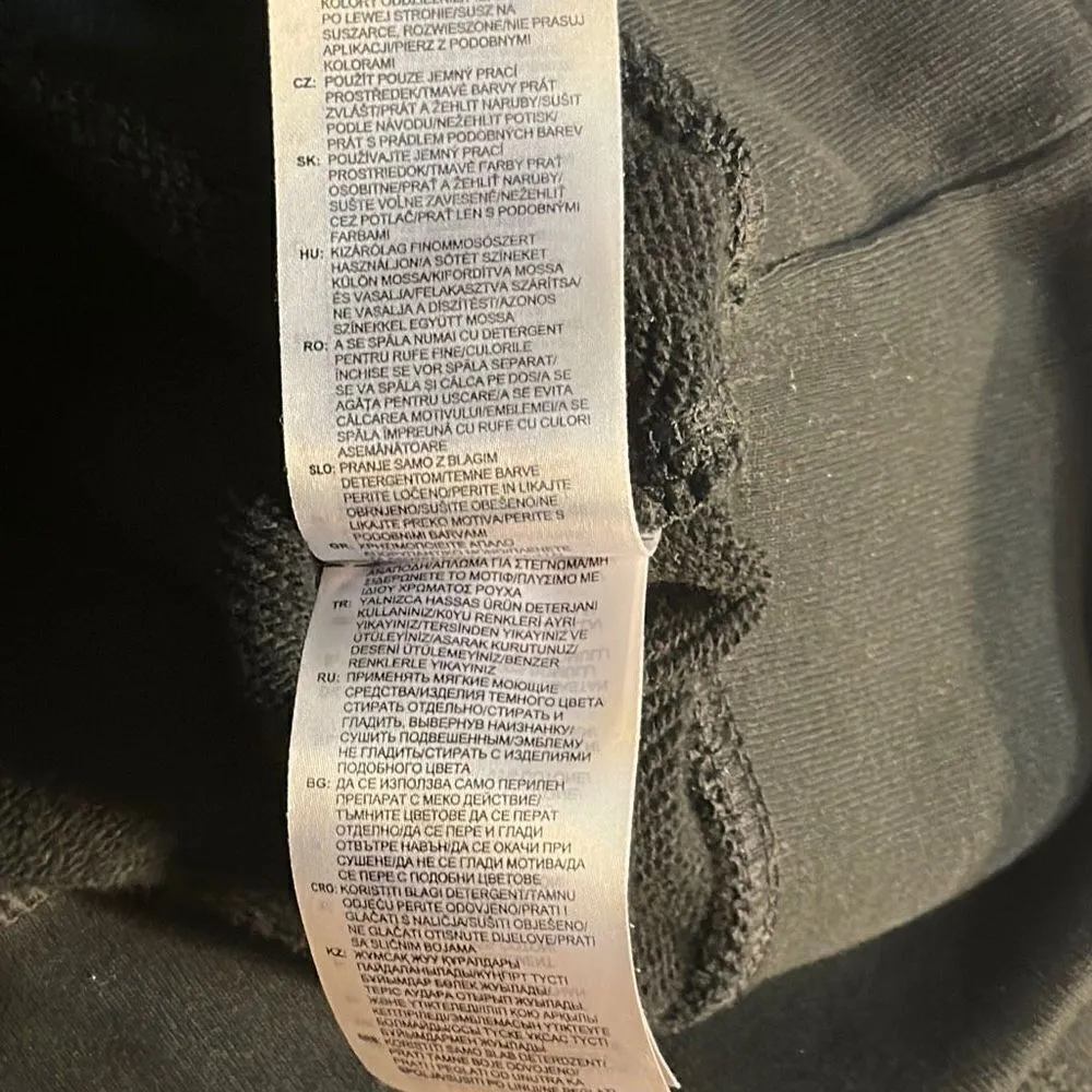 Adidas Originals Vocal Crop Hoodie Size M Women’s Black - Image 6