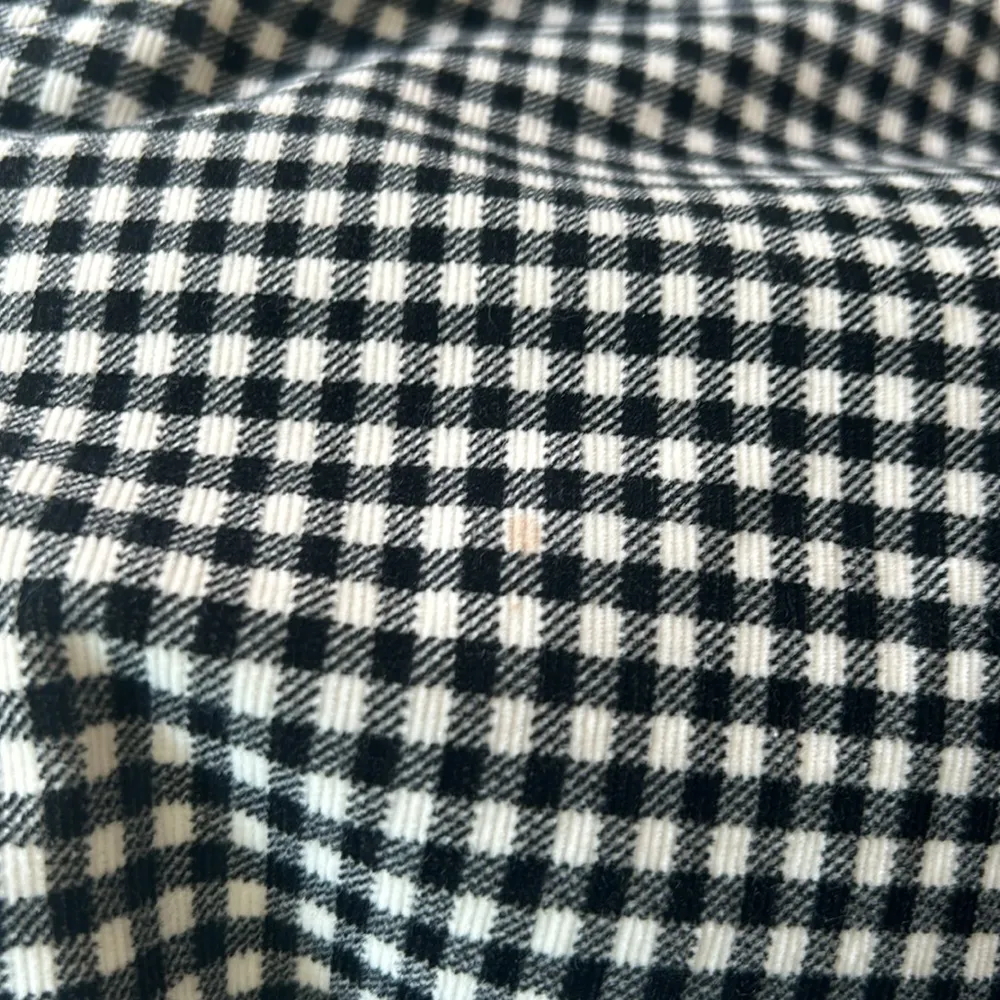 Talbots High Waist Straight Leg Buffalo Plaid Corduroy Pants Size 2 - Image 9