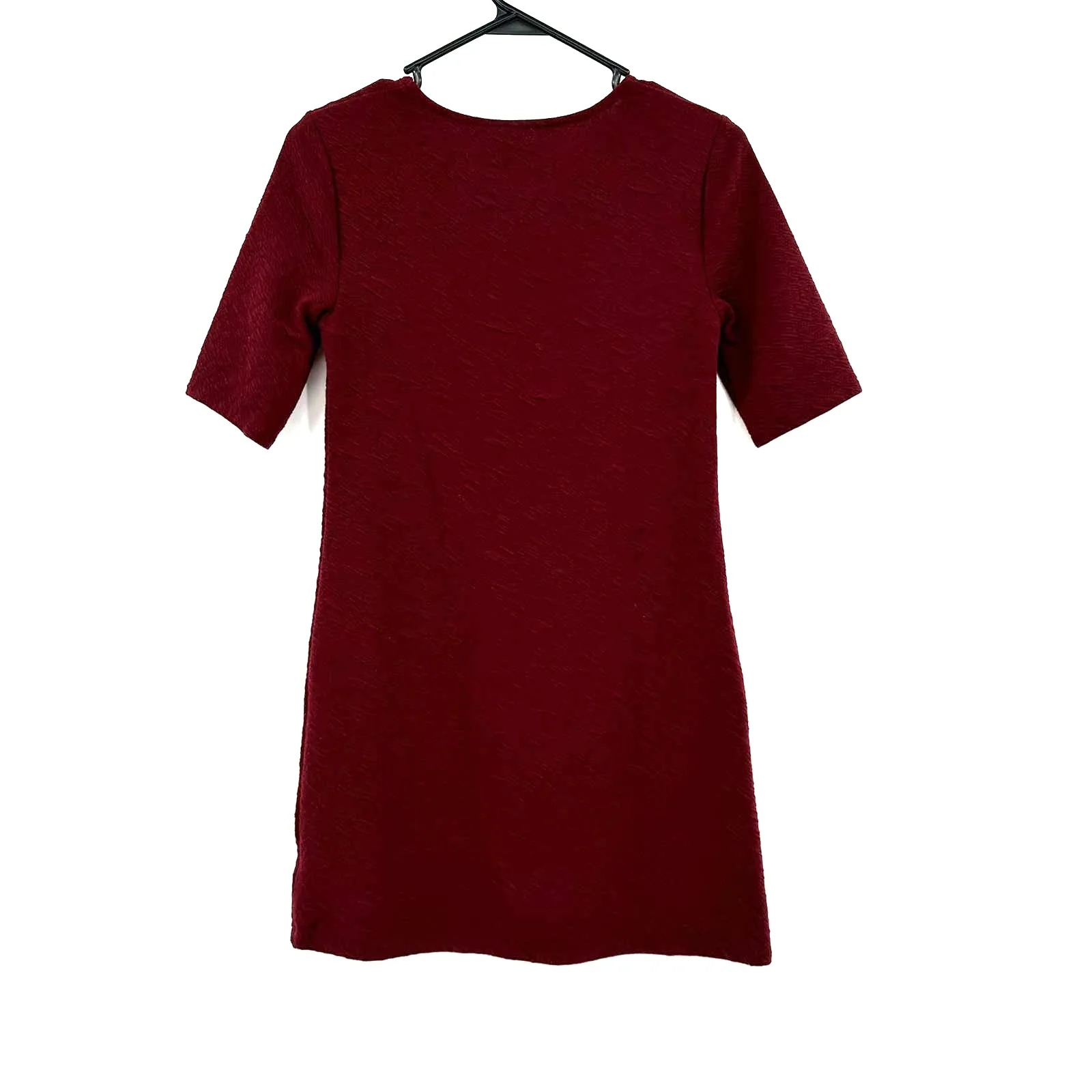 BDG size small red short sleeve textured dress tunic t-shirt‎ dress - Image 2