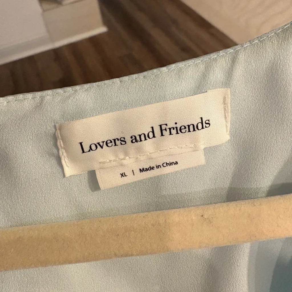Lovers + Friends Sky Blue Dress - Image 3