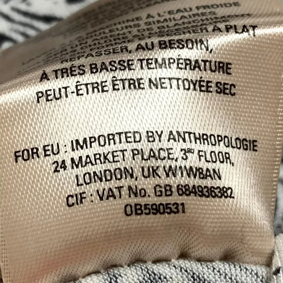 Anthropologie Maeve Jamie Wide Leg Jumpsuit One Shoulder Stretch Jersey Size XS Black - Image 12