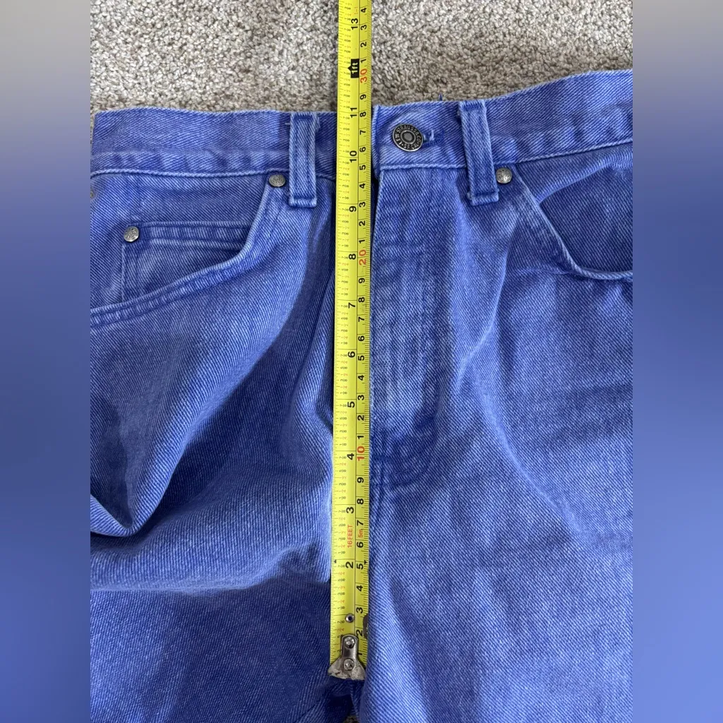 Vintage Levi's 900 Purple Denim High Waisted Jean Mom Shorts Women's Size 6 1992 - Image 10