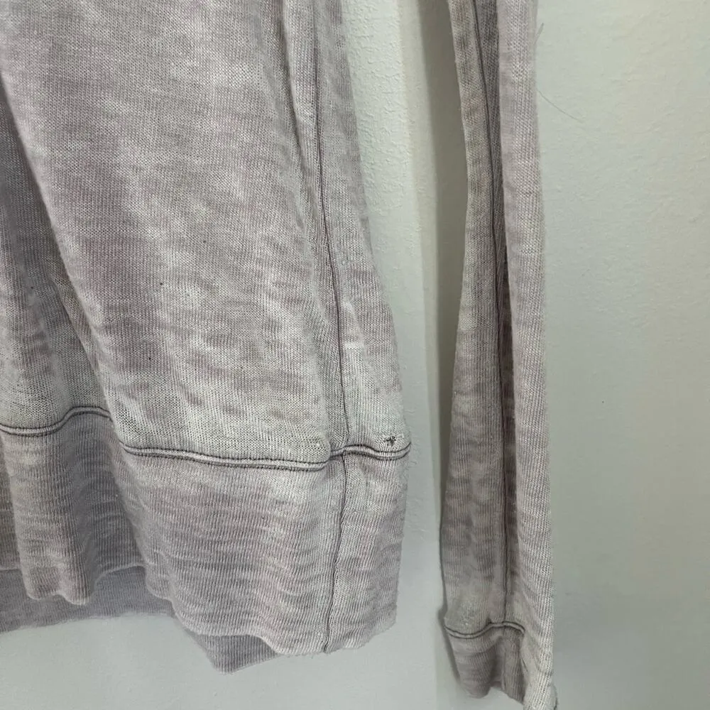 Monrow long sleeved tee. Size Medium Gray - Image 3