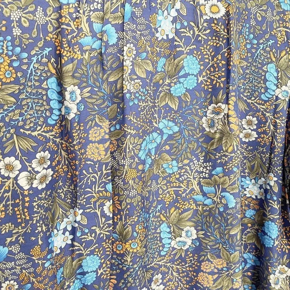 J. McLaughlin NWT Viola Silk Blouse Floral Size XL - Image 2