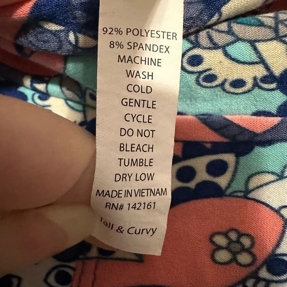 Lularoe Leggings Gorgeous Multicolor Russian Mishka Dolls, TC Tall And Curvy 
92 - Image 5