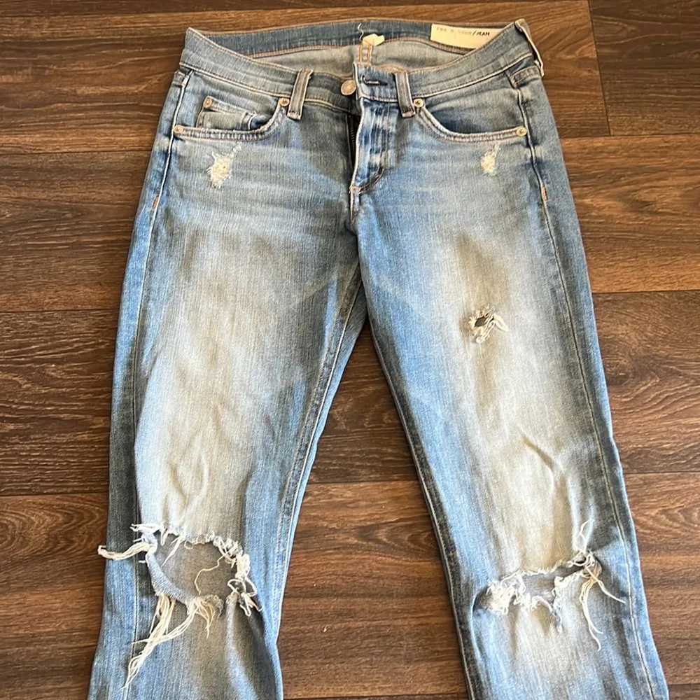 Rag & Bone Blue Jeans - Image 2