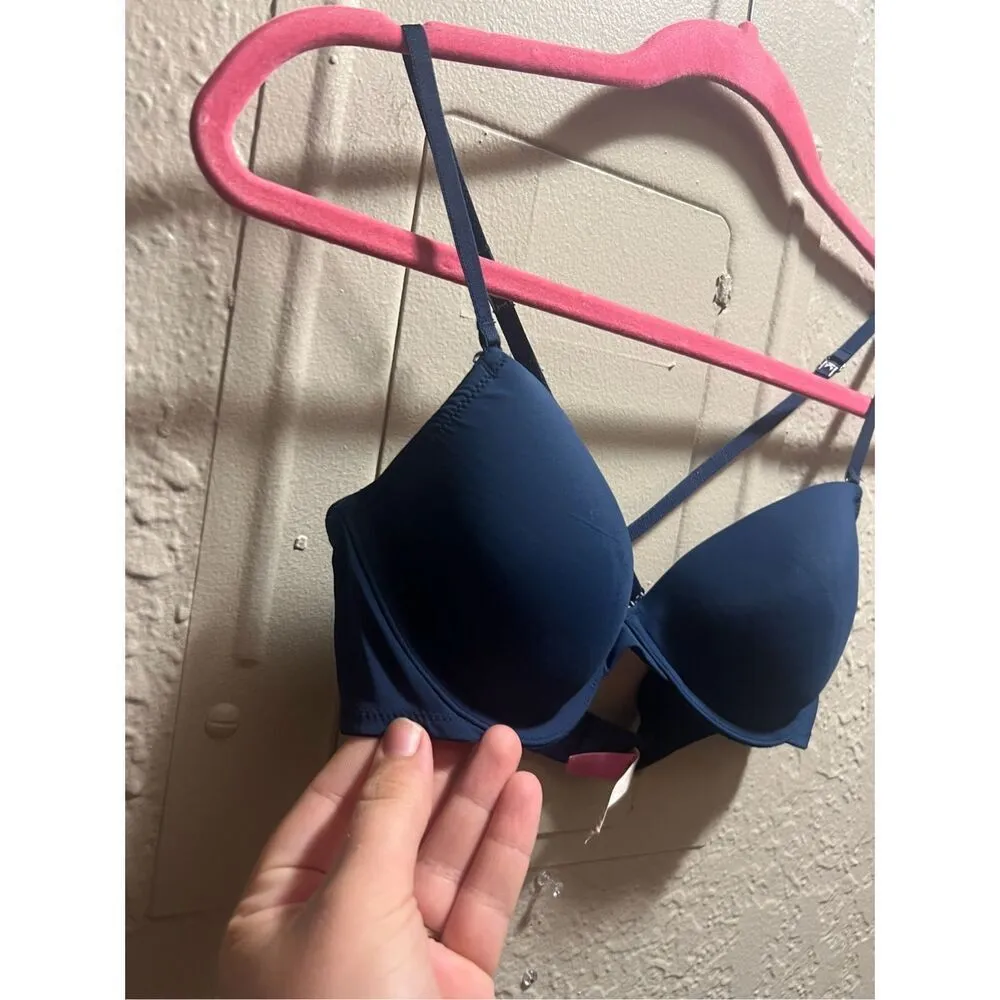 PINK By Victoria’s Secret Blue Bra Woman’s Size 36B - Image 2