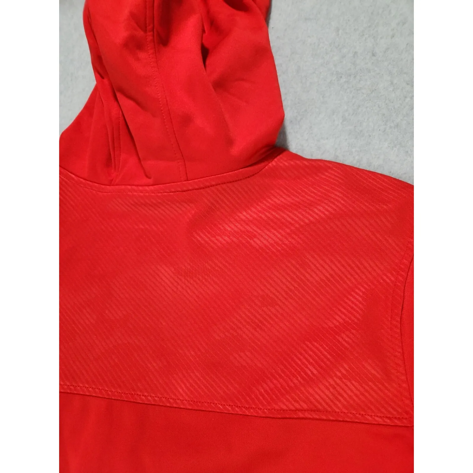 Wisconsin Badgers University‎ Red Team Pullover Hoodie Football  Sz XL - Image 14