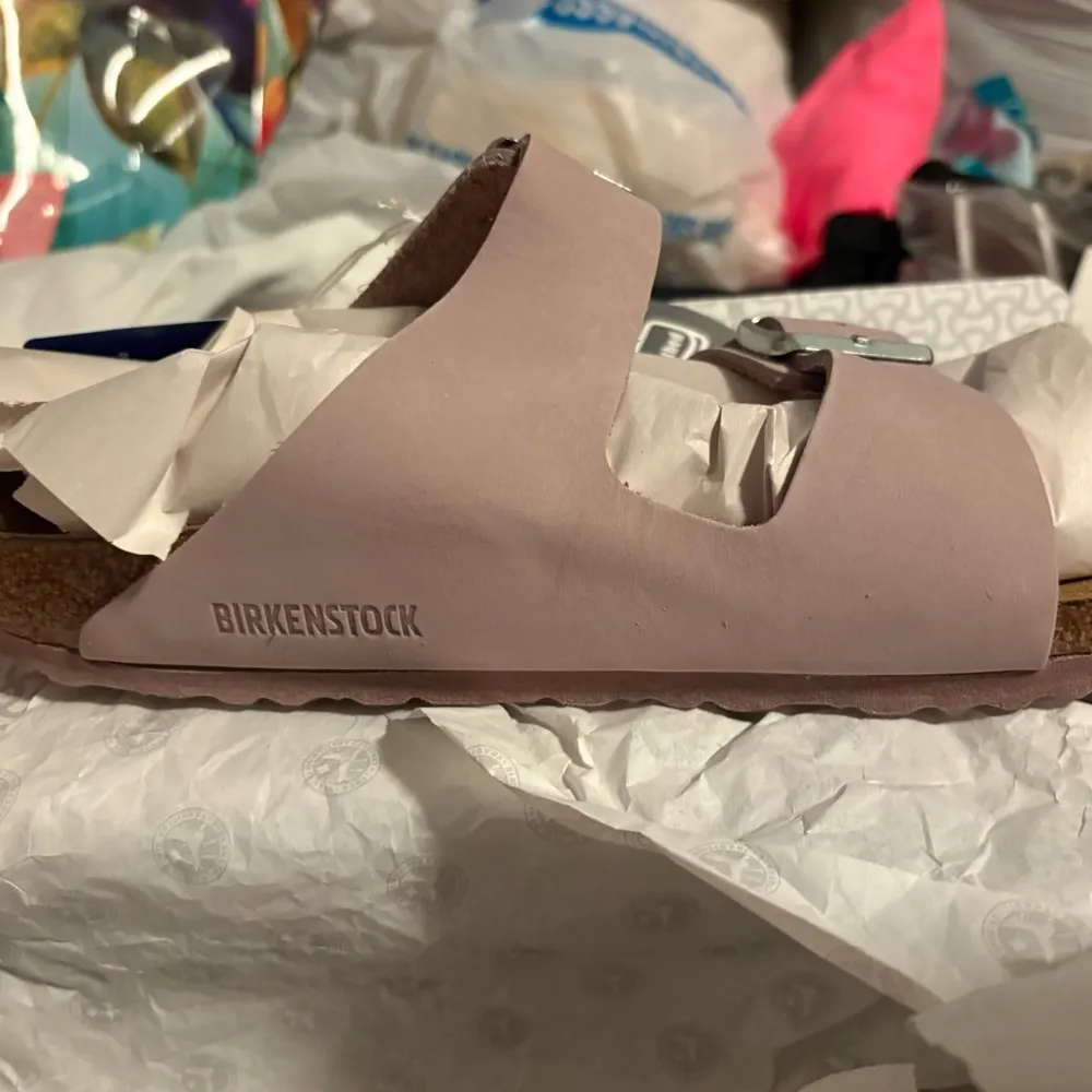 Birkenstock Yomo Lavender Pastel Arizona Sandals  Super RARE color - Image 2