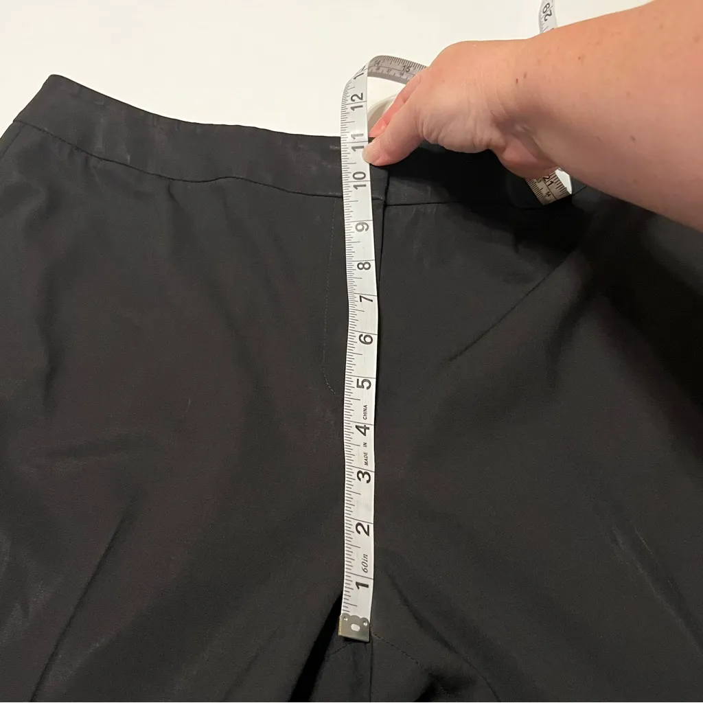 Lafayette 148 New York Womens Size 10 Black Menswear Virgin Wool Elastane Pant - Image 8