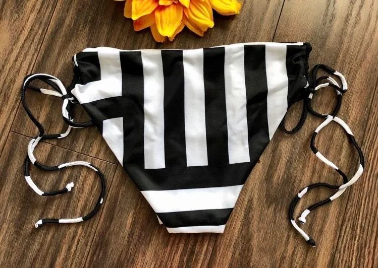TAVIK VIVIENNE BEBE Striped Bikini Set X•SMALL  - Image 12