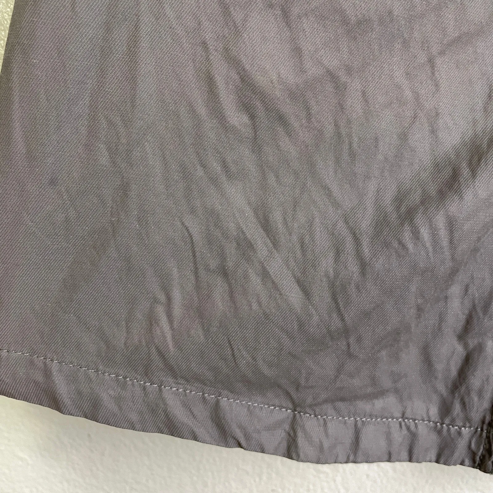 Stella Carakasi Vest Womens Small Gray Jacket Asymmetrical Zip Pockets Ribbed * - Image 5