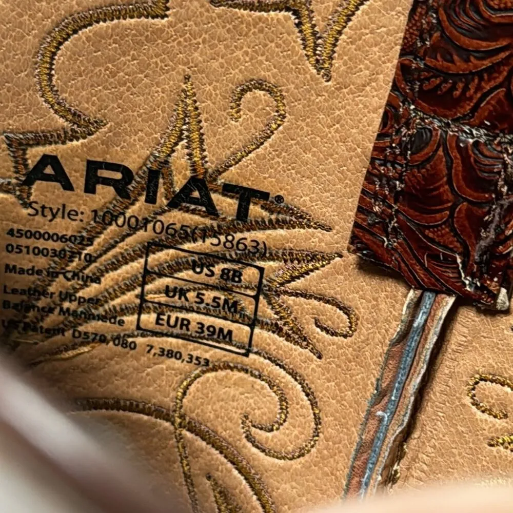 Ariat Women’s Cowboy Boots Festival Cowgirl Leather Sexy Concert Date Night - Image 6