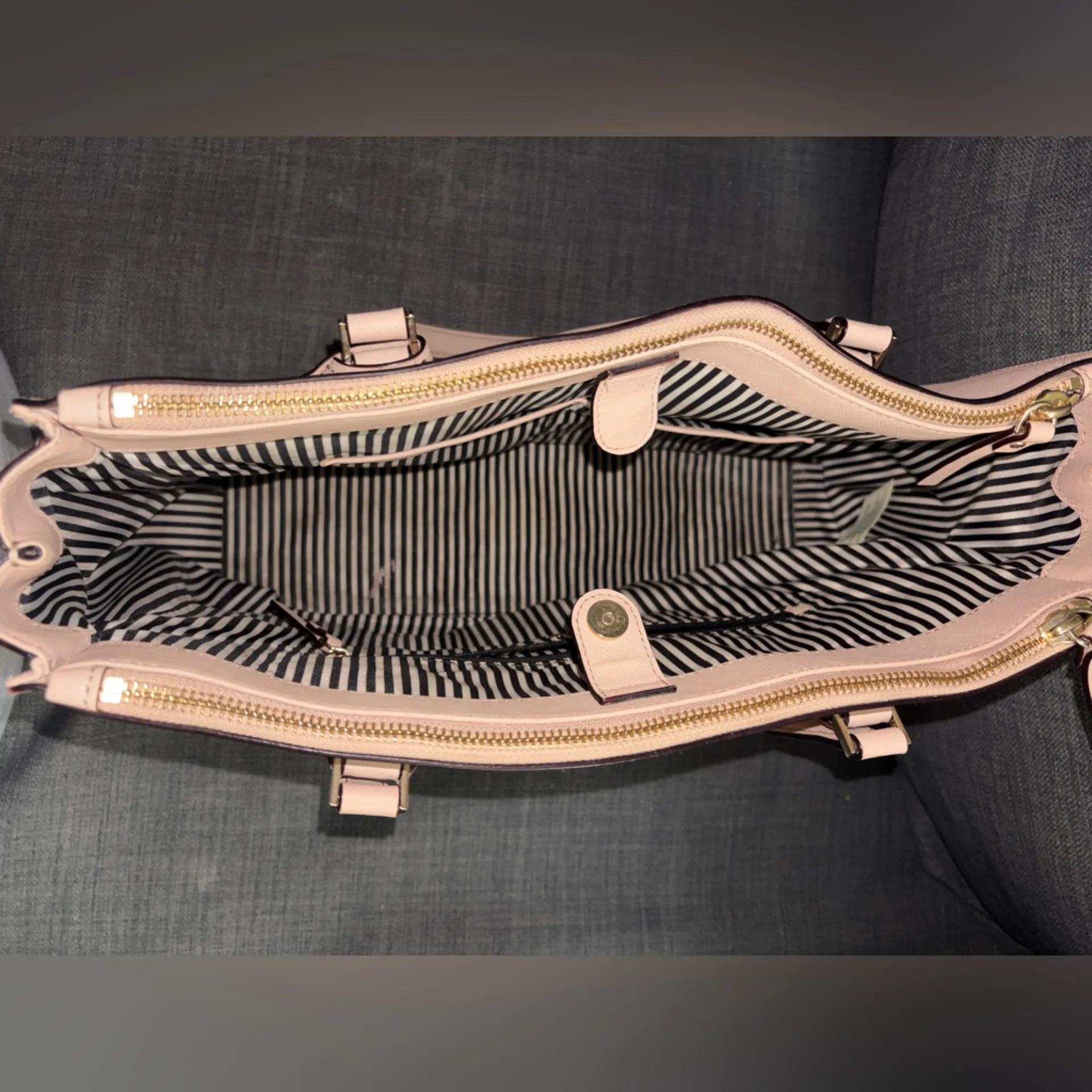 Kate Spade Cameron Street Jenson Tote in Toasted Wheat Saffiano Leather - Image 7