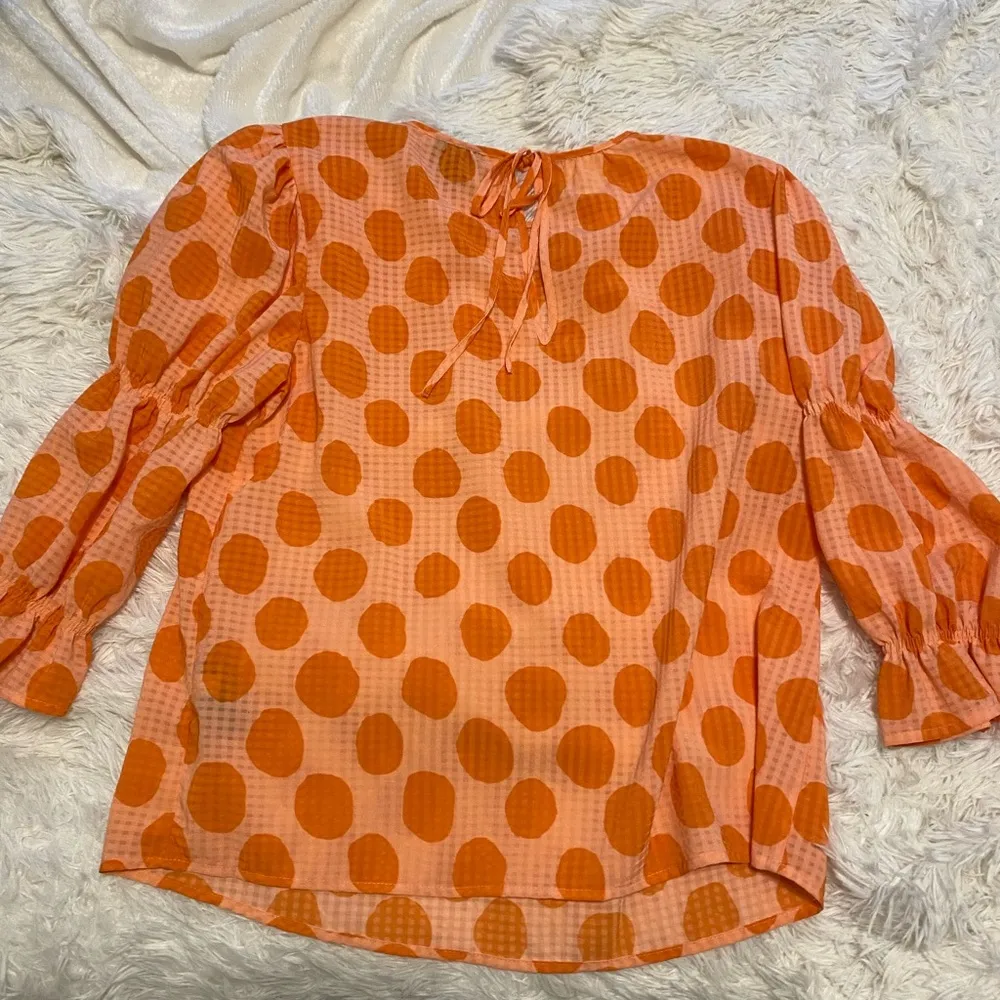 Who what wear fun polka dot top - Image 3