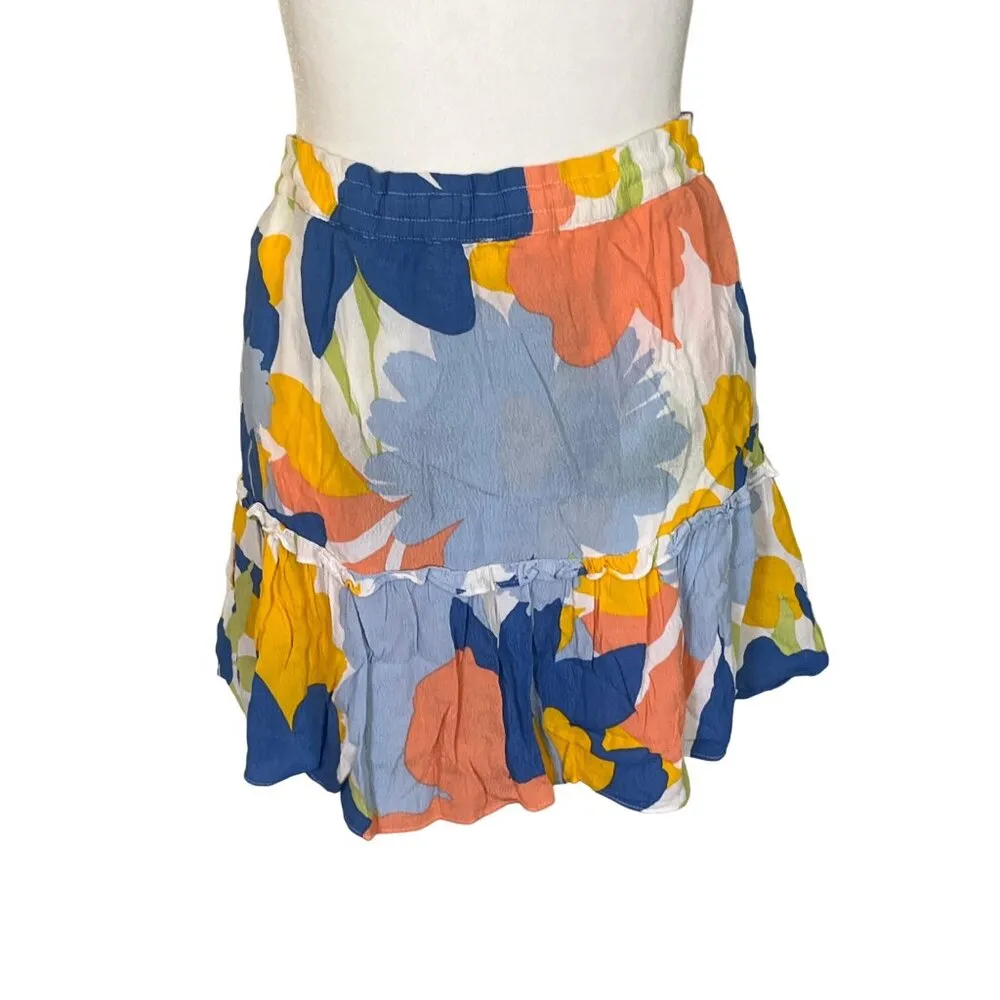 Peter Som Collective Floral Skort in Multicolor 6 Womens Skirt Shorts - Image 7