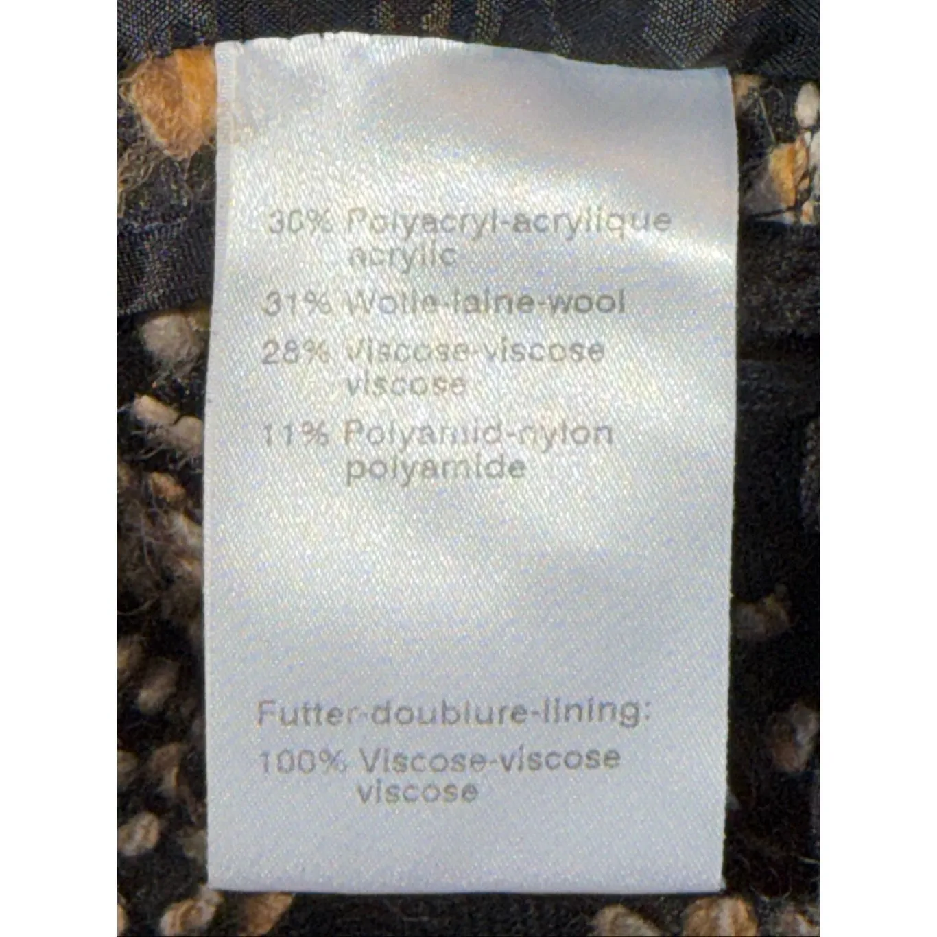 Akris Punto Wool Tweed Snap Button Up Jacket - Image 4