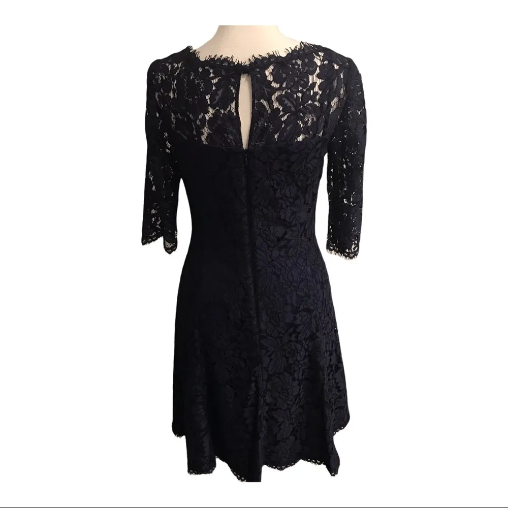 Eliza J Lined Lace Dress - Image 3