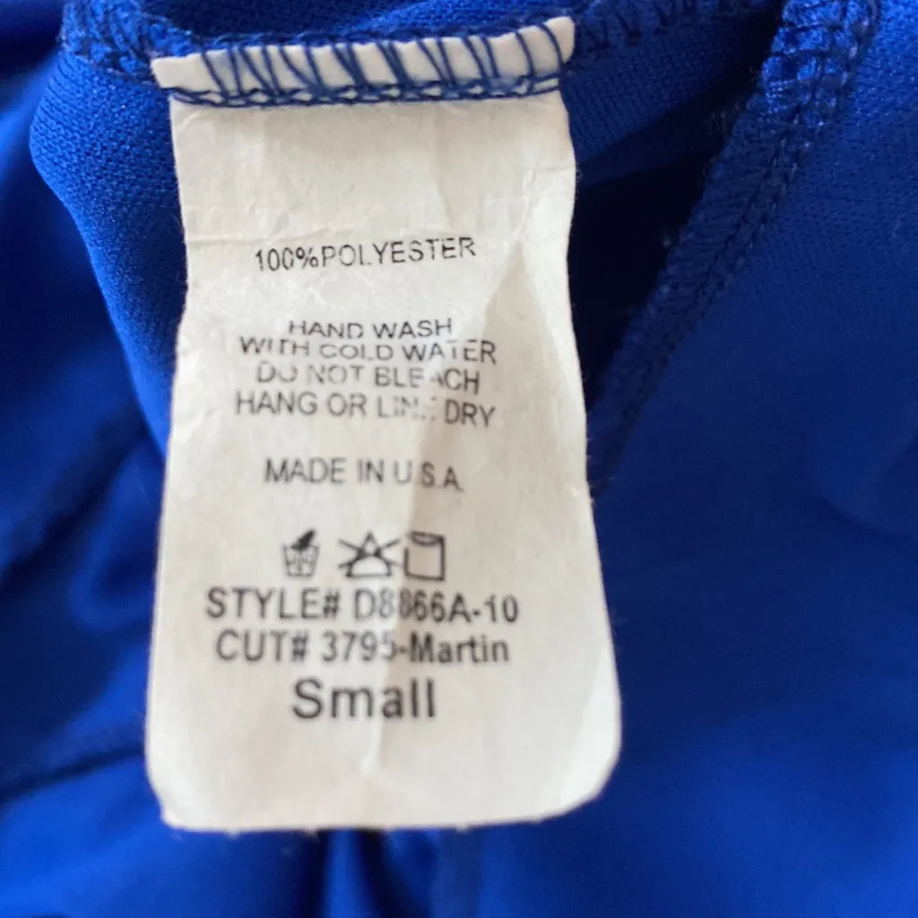 Royal Blue off-Shoulder maxi dress - Image 9