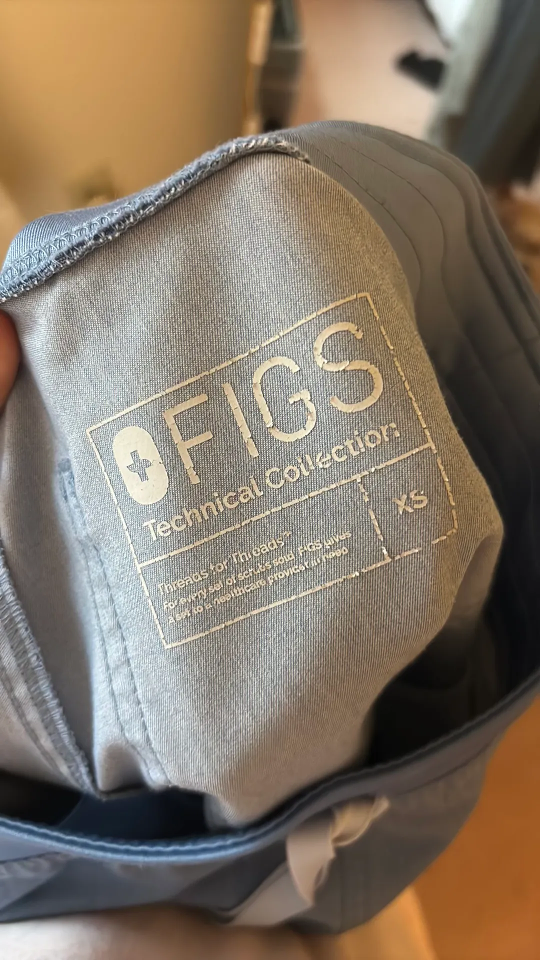 Livingston Heather Blue Scrub Pant - Image 3