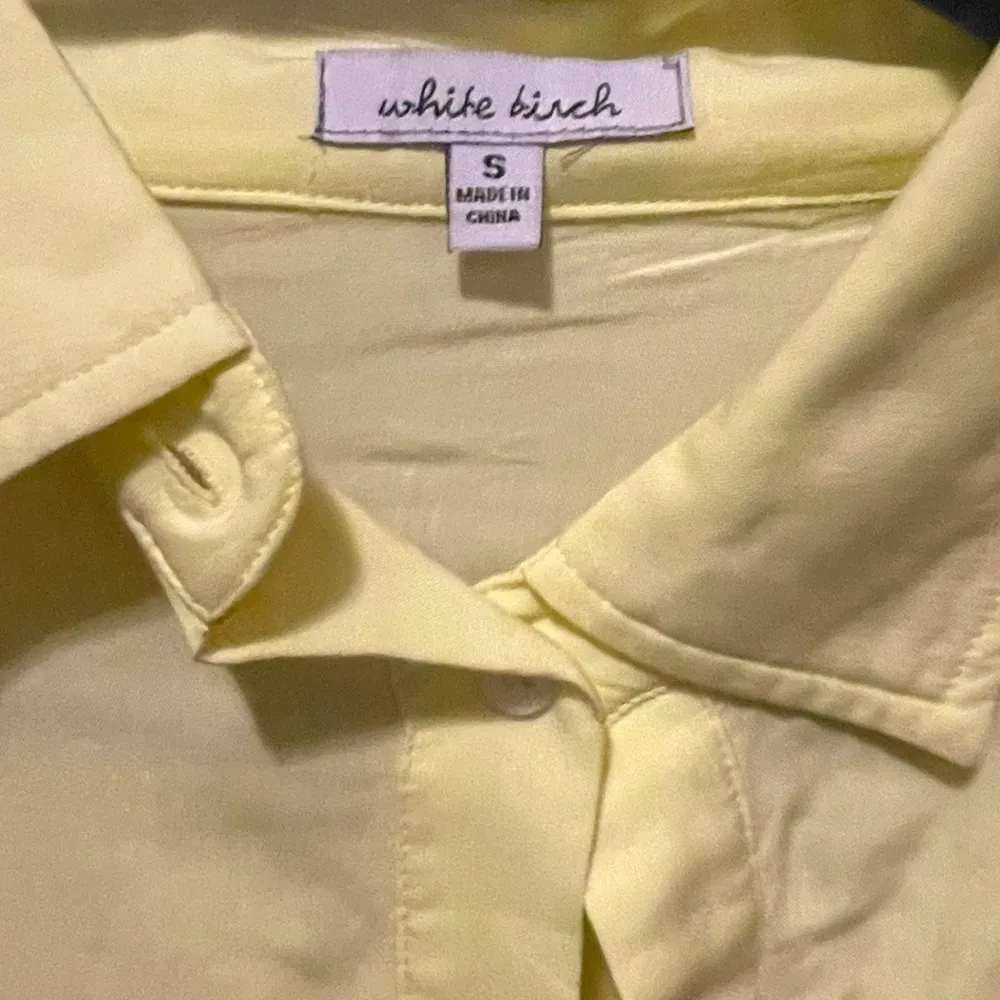 NWT WHITE BIRCH Tie Dye Button Down Shirt women’s Small oversized Rayon beachy - Image 5