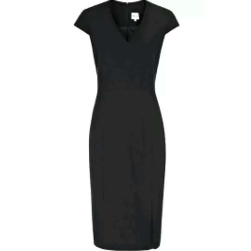 Reiss Abbi Fay shift dress black size 8 excellent condition - Image 10