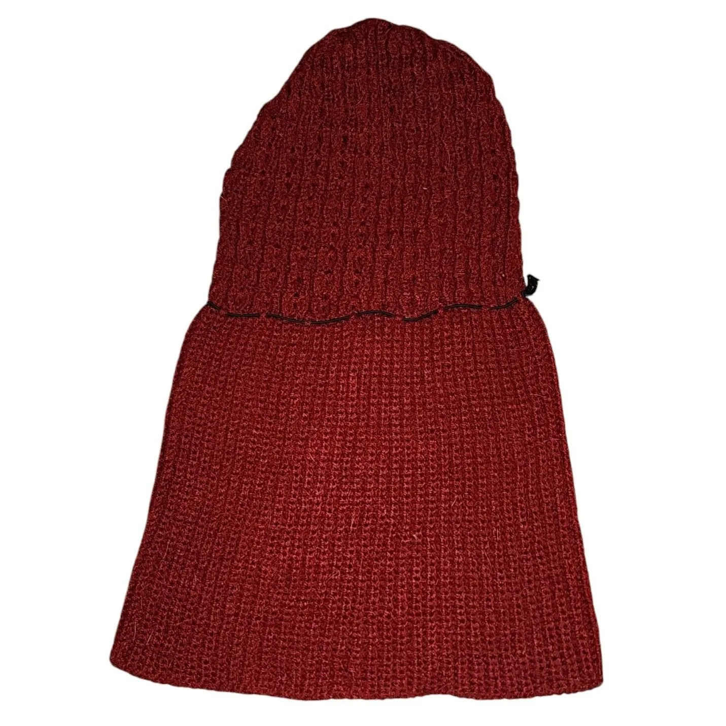Knit Beanie Hat Winter Warm Cuffed‎ Skull Cap Toboggan Red - Image 2