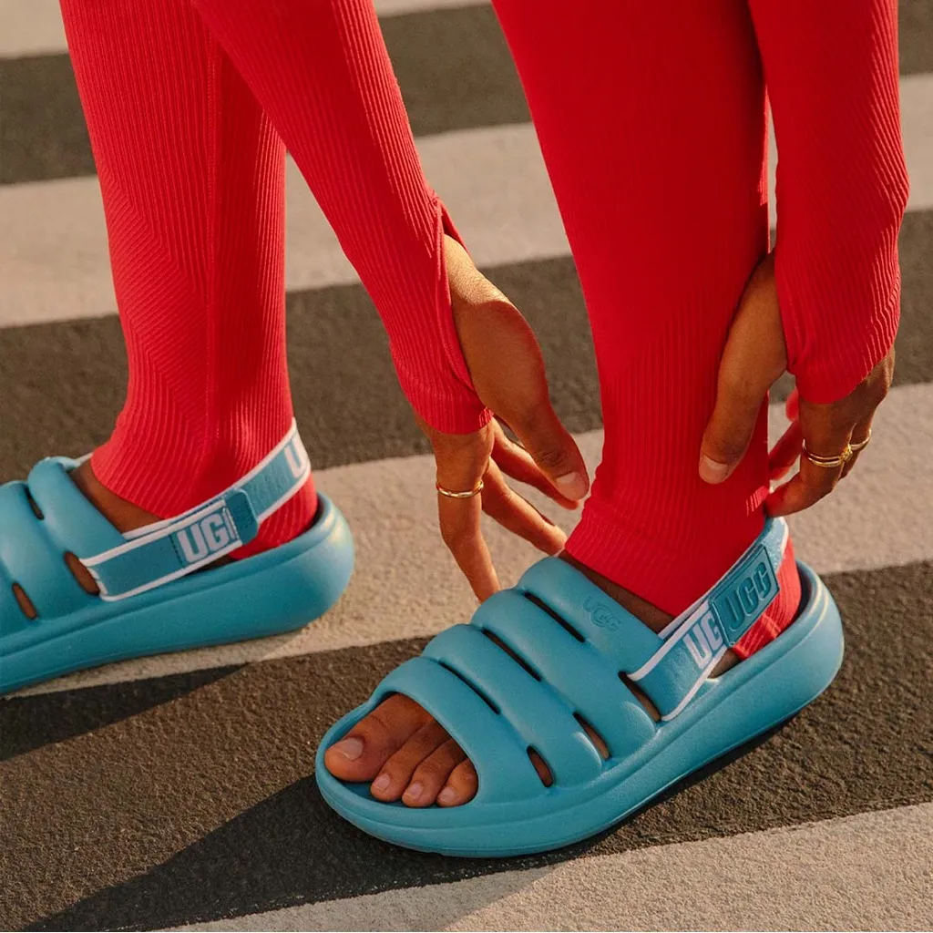 UGG Sport Yeah Slide Vibrant Blue size 7 US - Image 10