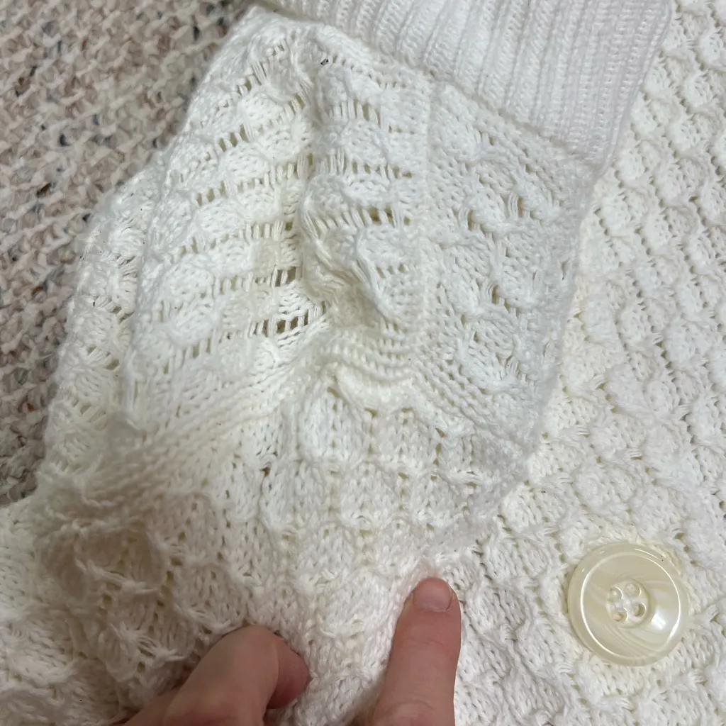 Elegant White Sweater Christopher & banks S - Image 4