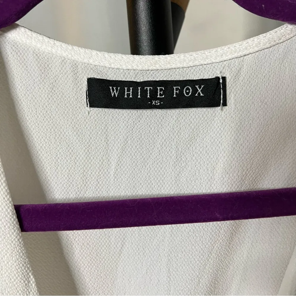 White Fox White Romper - Image 6