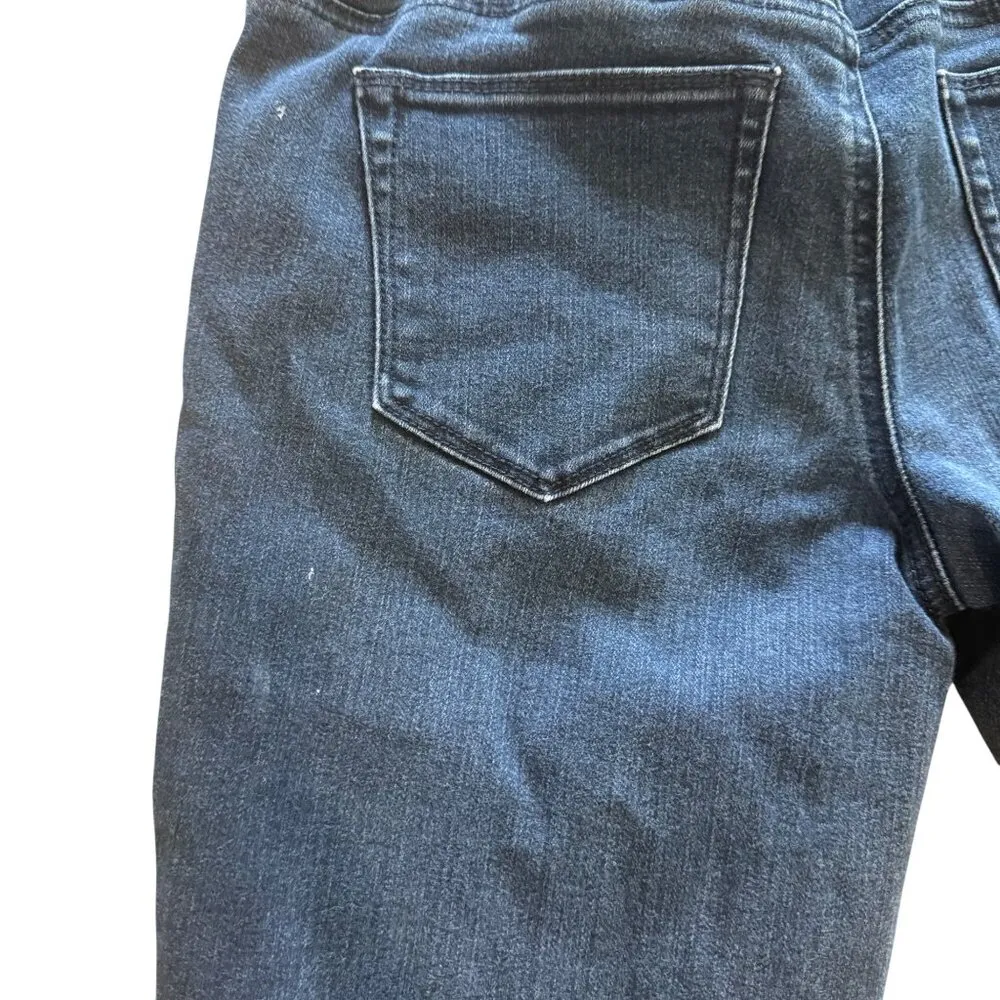 Chicos So Slimming Dark Wash Straight Leg Jeans Size 00 Regular Cotton Blend - Image 5